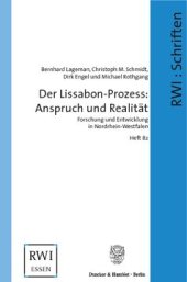 book Der Lissabon-Prozess: Anspruch und Realität: Forschung und Entwicklung in Nordrhein-Westfalen