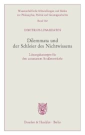 book Dilemmata und der Schleier des Nichtwissens: Lösungsansätze für den autonomen Straßenverkehr