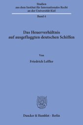 book Das Heuerverhältnis auf ausgeflaggten deutschen Schiffen