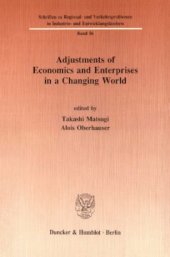 book Adjustments of Economics and Enterprises in a Changing World