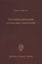 book Internationalökonomie: Ein System offener Volkswirtschaften