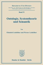 book Ontologie, Systemtheorie und Semantik