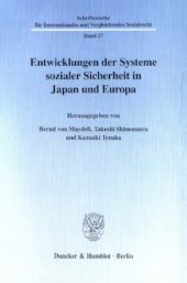 book Entwicklungen der Systeme sozialer Sicherheit in Japan und Europa