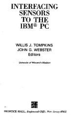 book Сопряжение датчиков и устройств ввода данных с компьютерами IBM PC