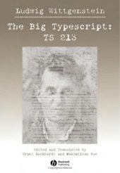 book The Big Typescript, German English Scholars' Edition: TS 213