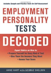 book Employment Personality Tests Decoded