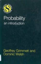 book Probability: An Introduction (Oxford Science Publications)