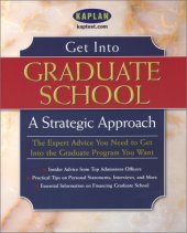 book Get Into Graduate School:A Strategic Approach