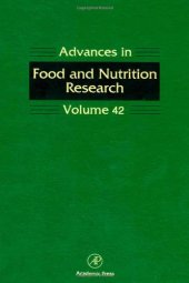 book Advances in Food and Nutrition Research, Vol. 42