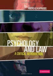 book Psychology and Law: A Critical Introduction, Third Edition