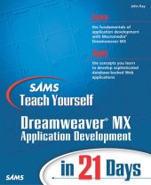 book Sams Teach Yourself Macromedia Dreamweaver MX Application Development in 21 Days