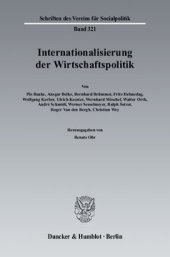 book Internationalisierung der Wirtschaftspolitik