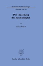 book Die Täuschung des Beschuldigten