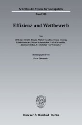 book Effizienz und Wettbewerb