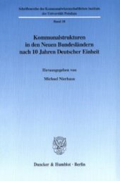 book Kommunalstrukturen in den Neuen Bundesländern nach 10 Jahren Deutscher Einheit