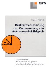 book Rüstzeitreduzierung zur Verbesserung der Wettbewerbsfähigkeit