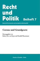 book Corona und Grundgesetz