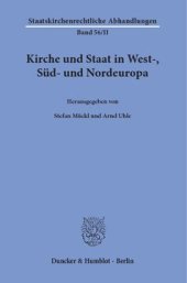 book Kirche und Staat in West-, Süd- und Nordeuropa