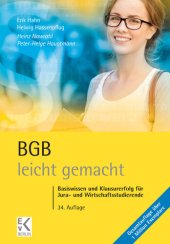 book BGB – leicht gemacht: Basiswissen und Klausurerfolg für Jura- und Wirtschaftsstudierende