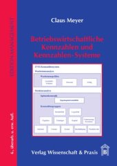 book Betriebswirtschaftliche Kennzahlen und Kennzahlen-Systeme