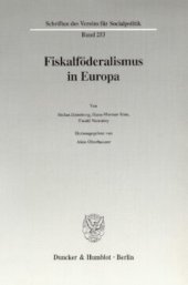 book Fiskalföderalismus in Europa