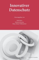 book Innovativer Datenschutz