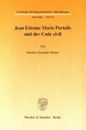 book Jean Etienne Marie Portalis und der Code civil