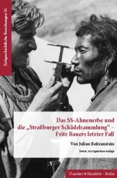 book Das SS-Ahnenerbe und die »Straßburger Schädelsammlung« – Fritz Bauers letzter Fall