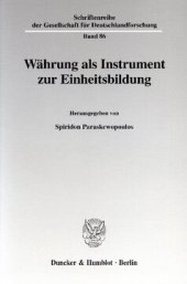 book Währung als Instrument zur Einheitsbildung