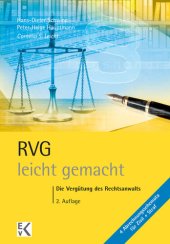 book RVG – leicht gemacht: Die Vergütung des Rechtsanwalts