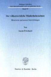 book Der völkerrechtliche Minderheitenschutz: Historische und neuere Entwicklungen