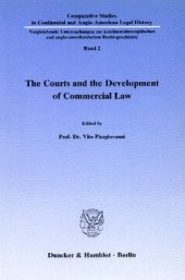 book The Courts and the Development of Commercial Law