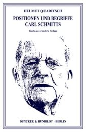 book Positionen und Begriffe Carl Schmitts