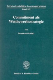 book Commitment als Wettbewerbsstrategie