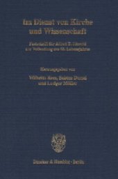 book Im Dienst von Kirche und Wissenschaft: Festschrift für Alfred E. Hierold zur Vollendung des 65. Lebensjahres