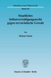 book Staatliches Selbstverteidigungsrecht gegen terroristische Gewalt