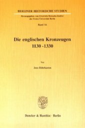 book Die englischen Kronzeugen 1130–1330