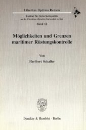 book Möglichkeiten und Grenzen maritimer Rüstungskontrolle