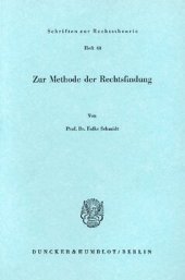 book Zur Methode der Rechtsfindung: Aus dem Schwedischen und Englischen übertragen von Joachim Heilmann