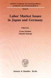 book Labor Market Issues in Japan and Germany