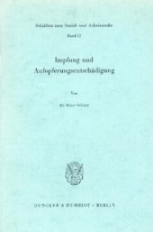 book Impfung und Aufopferungsentschädigung