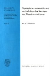 book Topologische Axiomatisierung methodologischer Konzepte der Theorienentwicklung