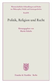 book Politik, Religion und Recht