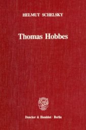 book Thomas Hobbes – Eine politische Lehre