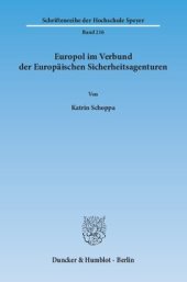 book Europol im Verbund der Europäischen Sicherheitsagenturen