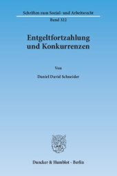 book Entgeltfortzahlung und Konkurrenzen