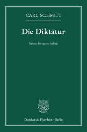 book Die Diktatur: Von den Anfängen des modernen Souveränitätsgedankens bis zum proletarischen Klassenkampf