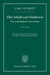 book Über Schuld und Schuldarten: Eine terminologische Untersuchung