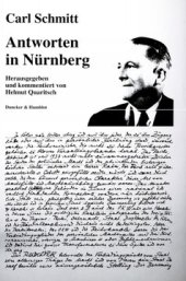 book Antworten in Nürnberg: Hrsg. und kommentiert von Helmut Quaritsch