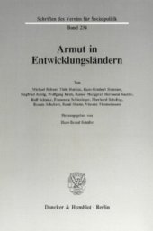 book Armut in Entwicklungsländern